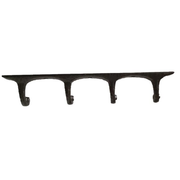 Umbra William Harvey Design Black Wall Hook HD Coat Hanger Rustic Vintage Style - Picture 8 of 8